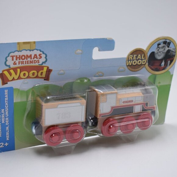 MERLIN The INVISIBLE 783 - Thomas & Friends Wooden Railway Wood Exposed Retired - Picture 12 of 14